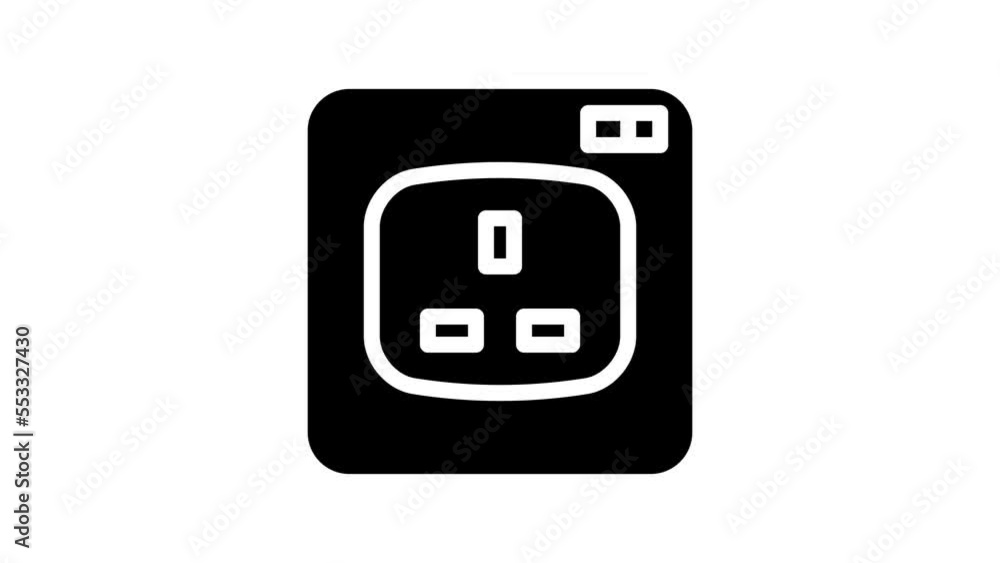 g socket line icon animation g socket line icon animation