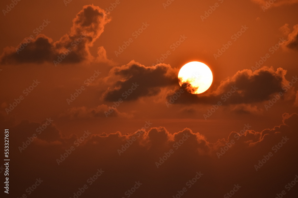 sunset in the sky sunset in the sky