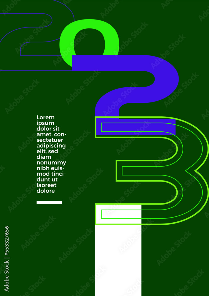 2023 colorful set of Happy New Year poster. Abstract design typography logo 2023 for vector celebration and season decoration, backgrounds, branding, banner, cover, card and or social media template. 2023 colorful set of Happy New Year poster. Abstract design typography logo 2023 for vector celebration and season decoration, backgrounds, branding, banner, cover, card and or social media template.
