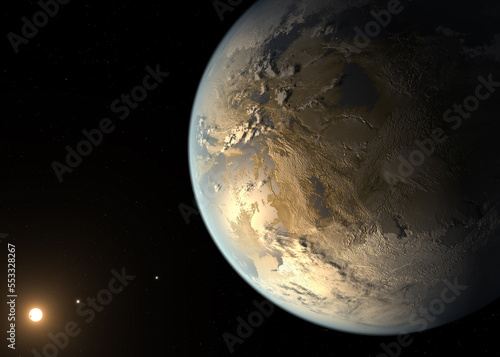 Exoplanet and deep space series Elements of this image are furnished by Nasa.
