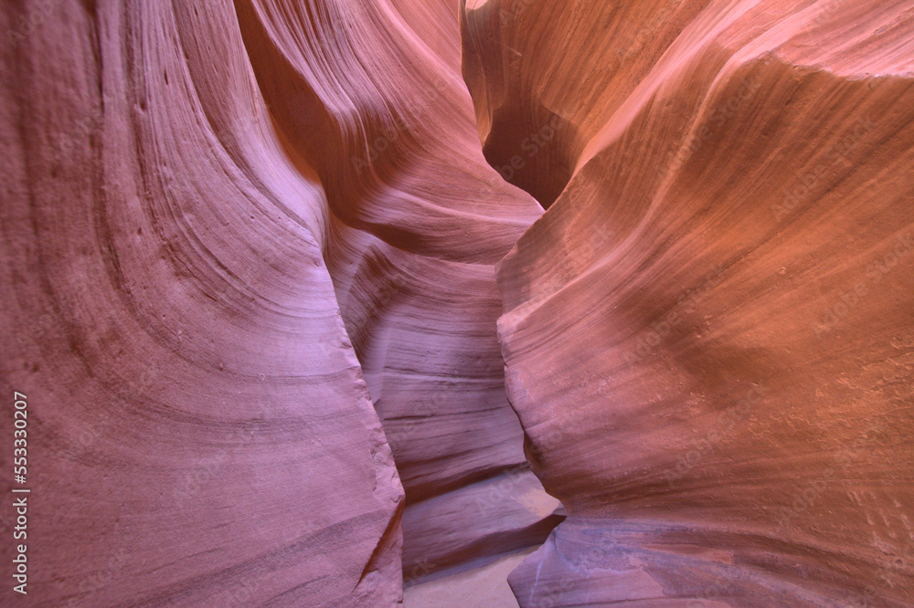 Inside the Lower Antelope Slot Canyon Canyon 