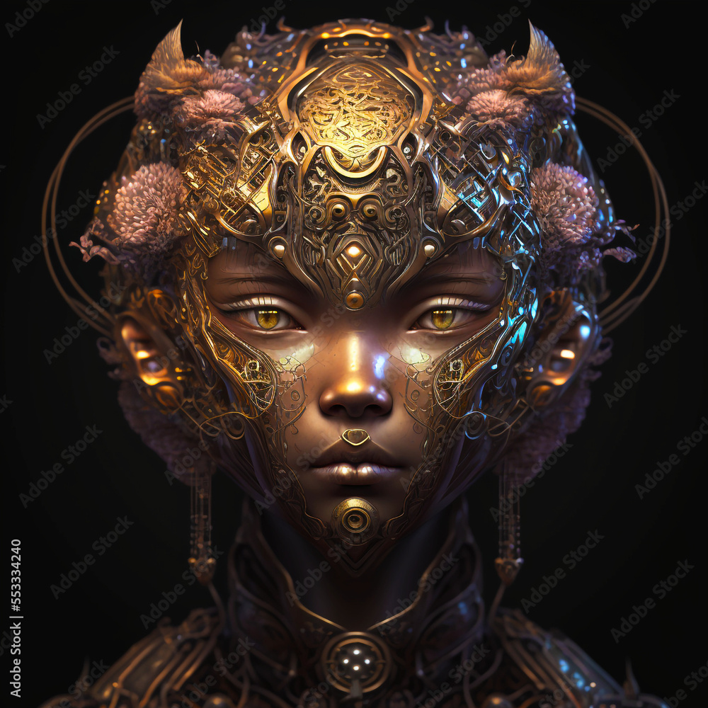 Tantras and Mantras. Buda's face sculpture. Tantras and Mantras. Buda's face sculpture.
