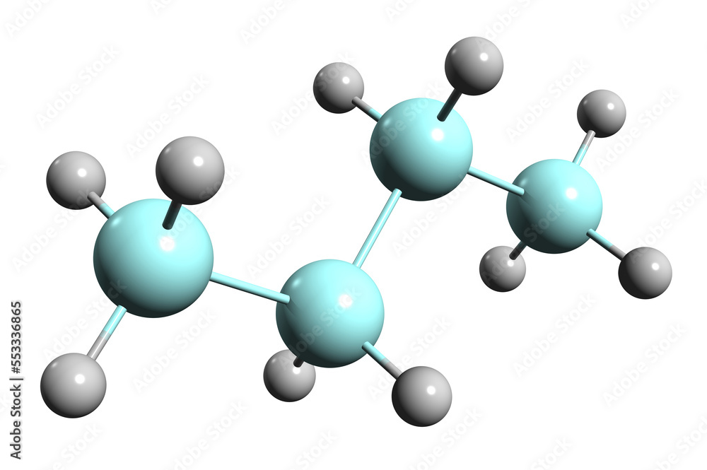 3D image of Tetrasilane skeletal formula - molecular chemical structure of silane isolated on white background
3D image of Tetrasilane skeletal formula - molecular chemical structure of silane isolated on white background