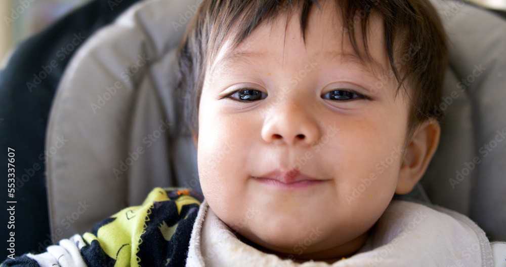 closeup of cute mixed race half asian baby boy smiling and laughing
closeup of cute mixed race half asian baby boy smiling and laughing