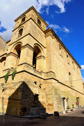 Fototapeta Naklejka Na Ścianę i Meble -  church san francisco d'assisi Enna Sicily Italy