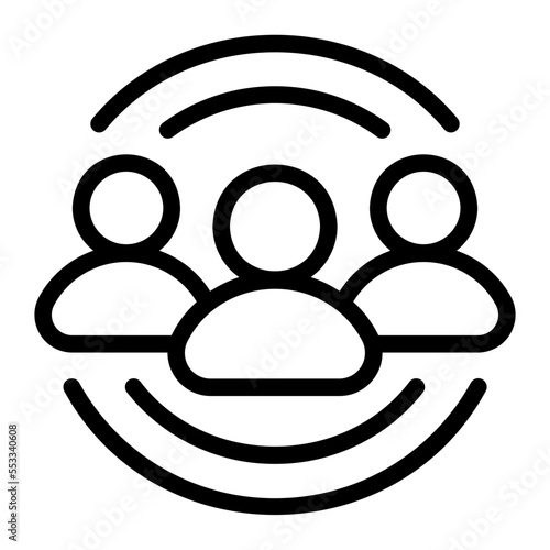community line icon