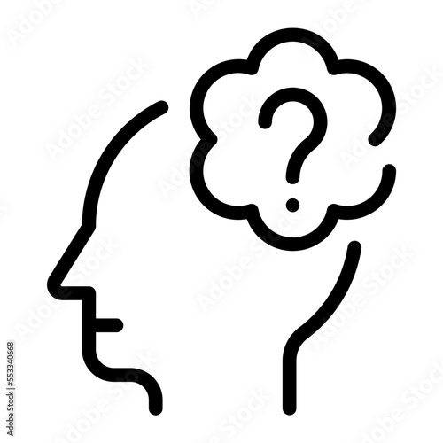 problem line icon