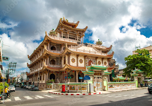 Wat Chue Chang chinese temple in Hat Yai, Songkhla, Thailand photo