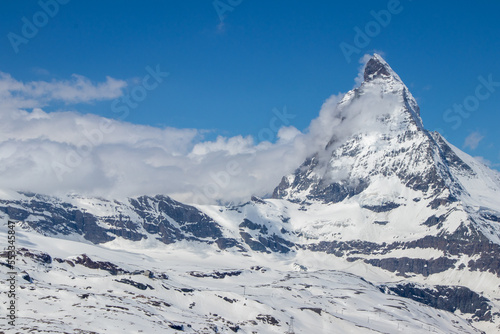 snow covered mountains Matterhorn