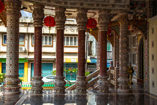 Wat Chue Chang chinese temple in Hat Yai, Songkhla, Thailand photo