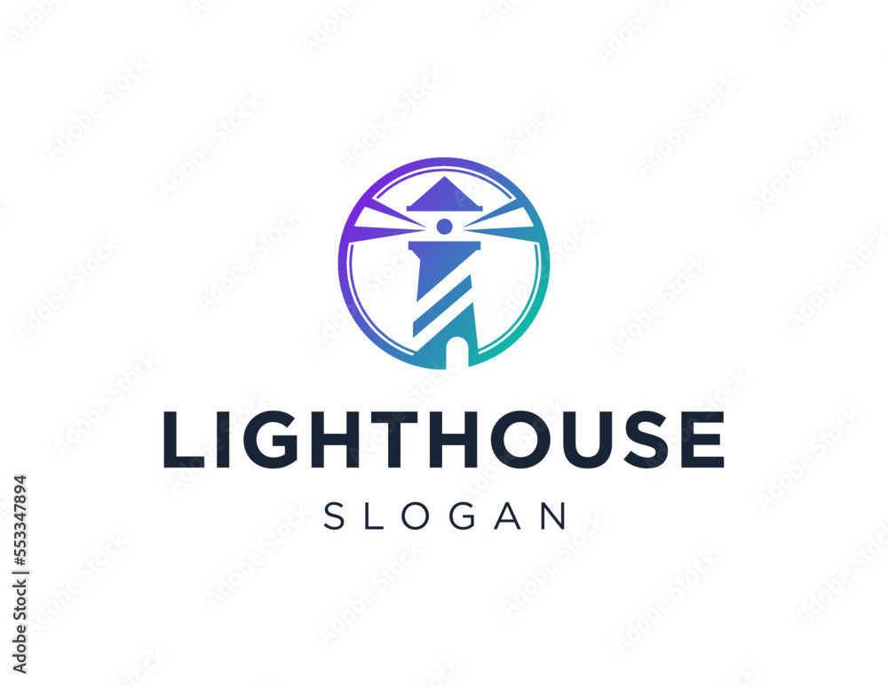 Logo about Lighthouse on a white background. created using the CorelDraw application. Logo about Lighthouse on a white background. created using the CorelDraw application.