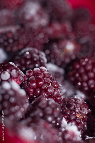 close up of berries
