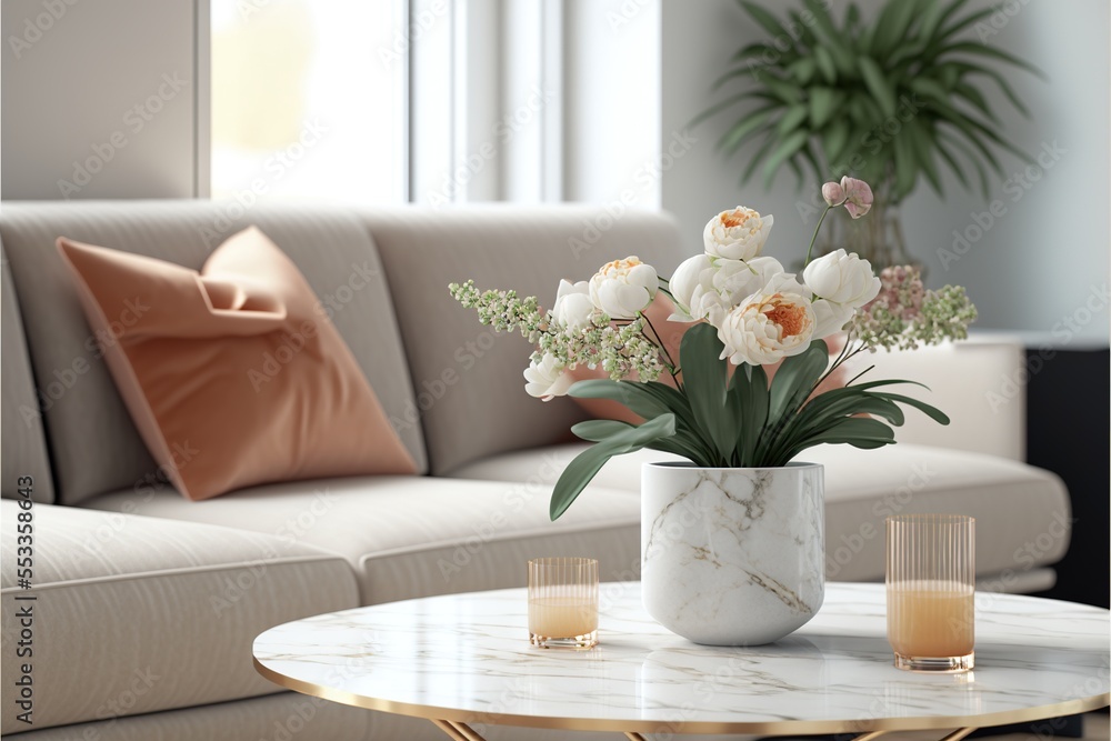 Digital illustration about house interior. Digital illustration about house interior.