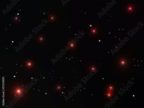 night sky material(red)