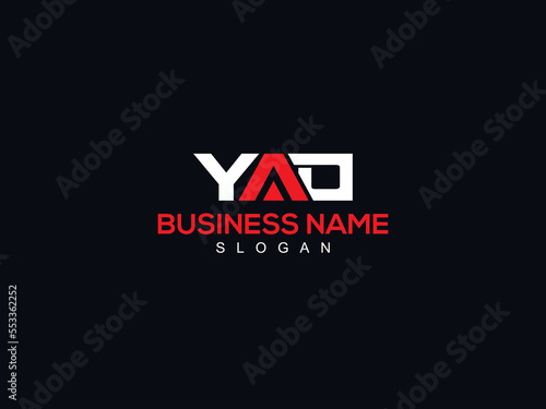 Initial Three YAO Letter Logo Template photo