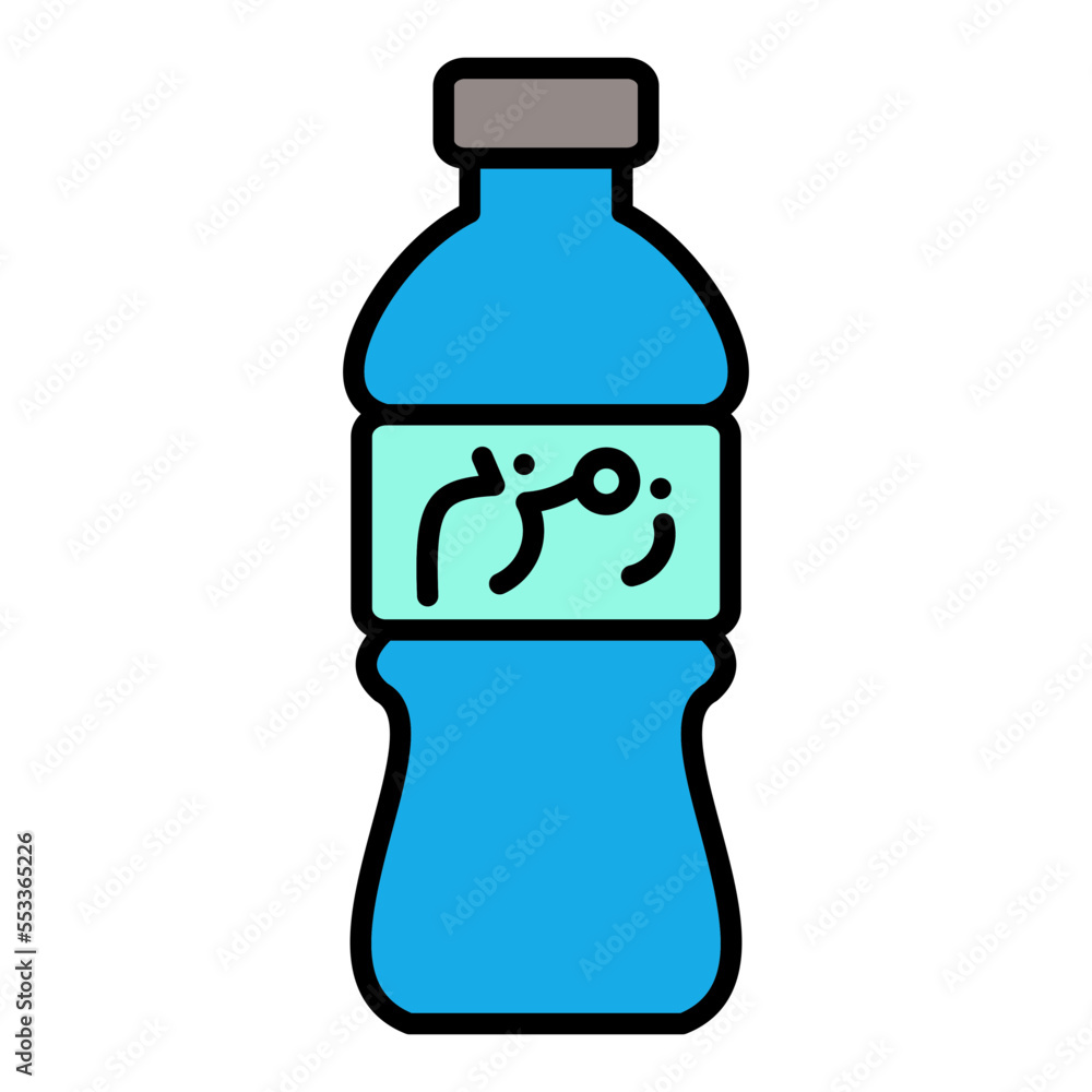 Fototapeta premium Zamzam Filled Line Icon