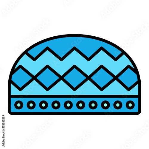 Hat Filled Line Icon
