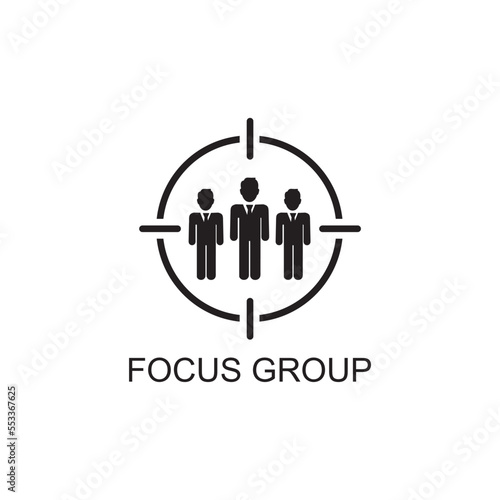 focus group icon , teamwork icon