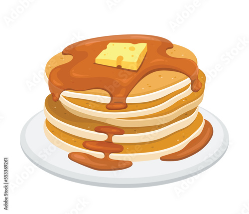 Pancake food sweet honey pancakes plate sweet syrup dessert butter cake snack baked delicious
