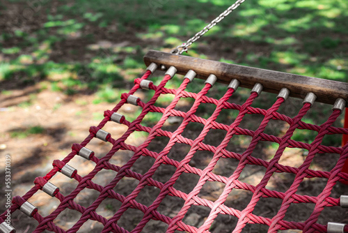 Comfortable hammock in gard...