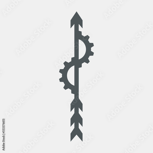 Steampunk element quality vector illustration cut