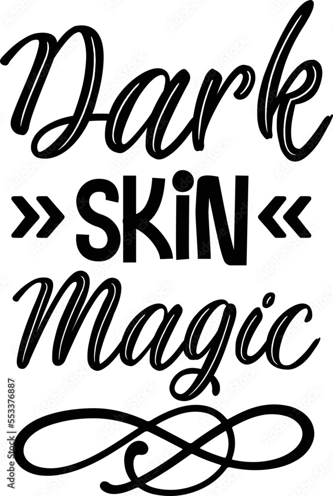 Dark Skin Magic SVG