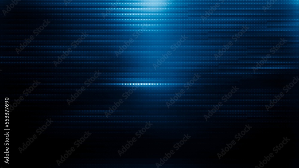 Abstract graphic design background of speed lines or stripes blending dots glitter in beige-blue tones.  For technology, energy, electric cars, computers, websites, game scenes, the future, launch