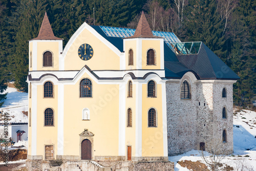 church of Virgin Mary Assumption in Neratov, Czech Republic photo