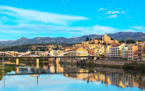 Tortosa city landscape, Tarragona province- Catalonia in Spain photo