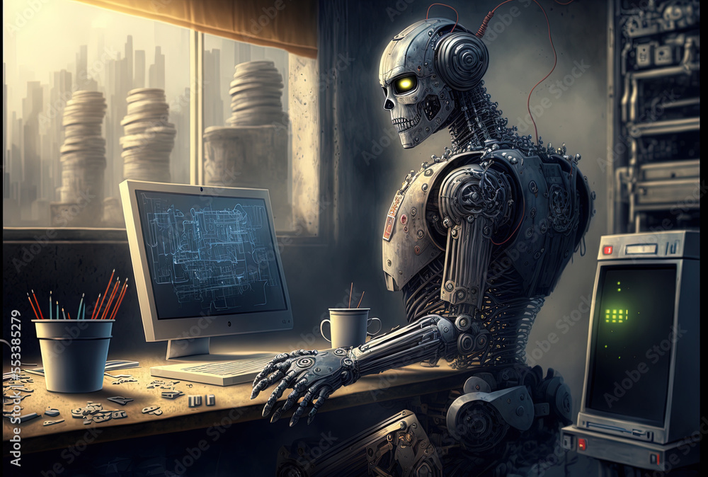 Business idea for automation software technology process. Generative AI Business idea for automation software technology process. Generative AI