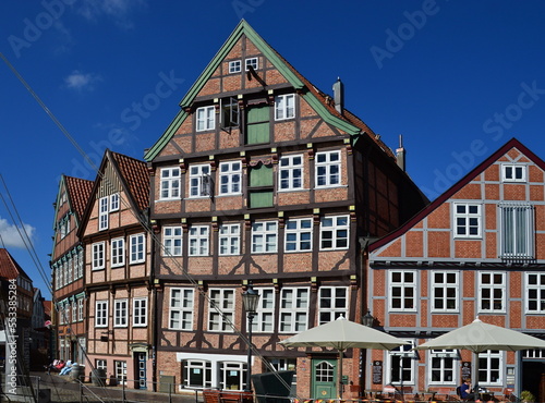 Historical Buildings in the Old Hanse Town Stade, Lower Saxony