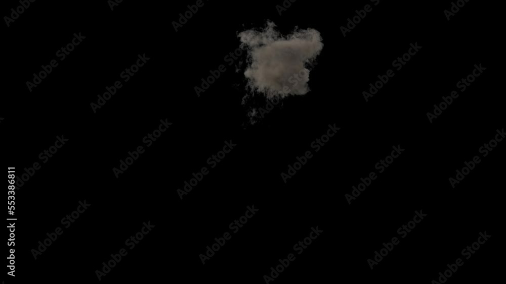 Aerial Explosion - Large Fire Blast with Alpha Channel Version 03 Aerial Explosion - Large Fire Blast with Alpha Channel Version 03