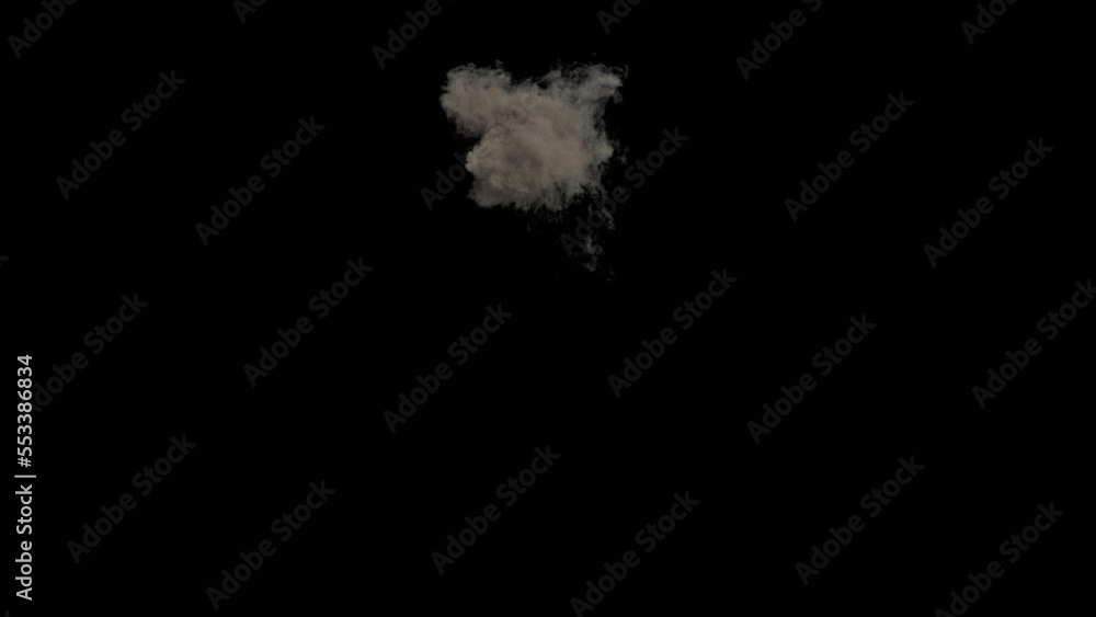 Aerial Explosion - Large Fire Blast with Alpha Channel Version 04 Aerial Explosion - Large Fire Blast with Alpha Channel Version 04