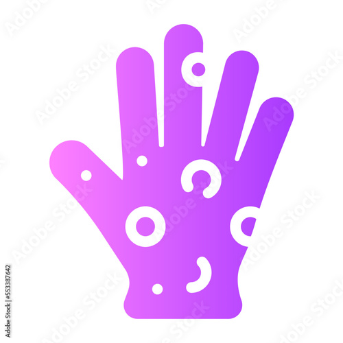 rash gradient icon
