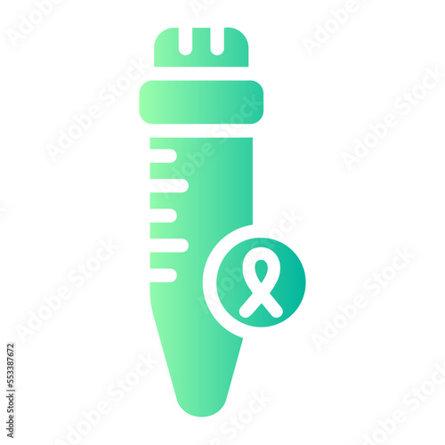 test tube gradient icon