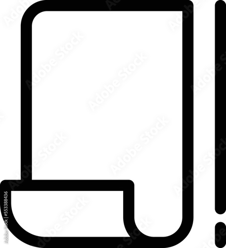 Page Vector Icon
