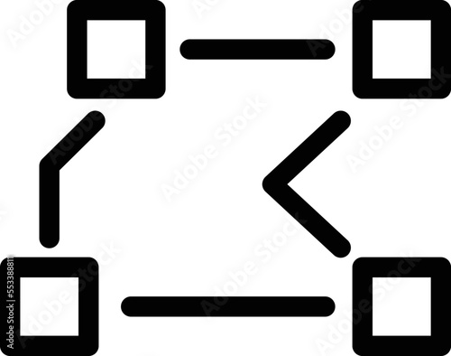 Unlinked Vector Icon
