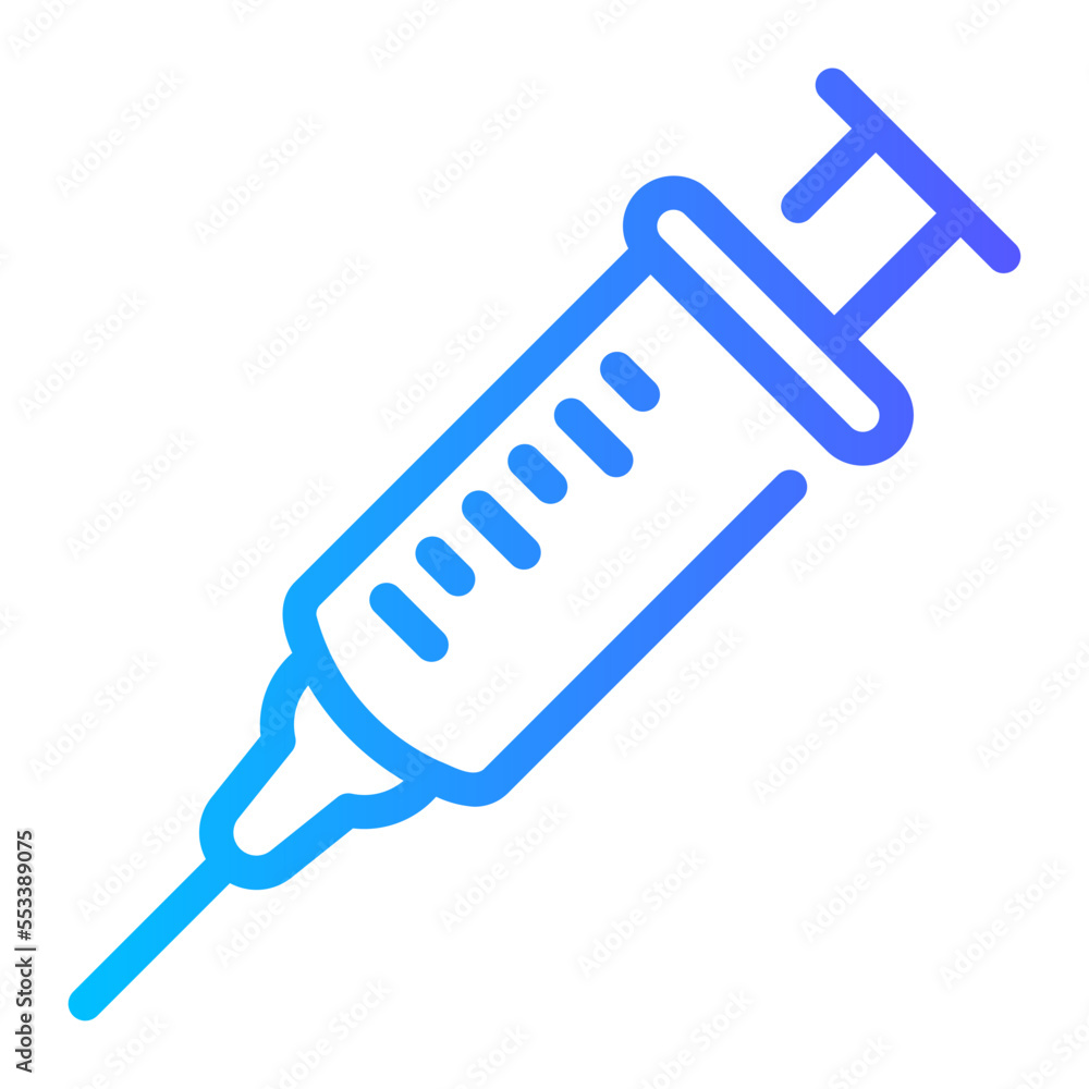 injection gradient icon injection gradient icon