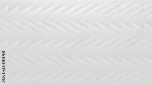 White Zigzag Style Business Background (3D Illustration)