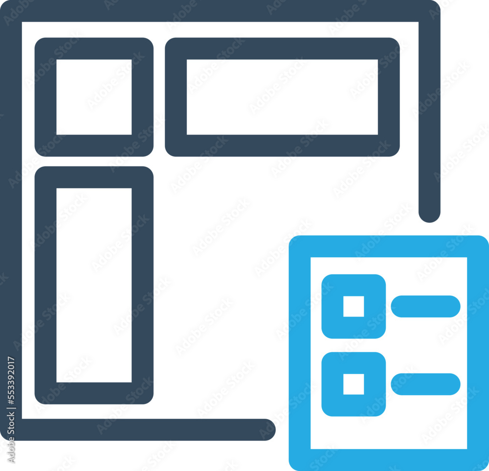 Layout detail Vector Icon
Layout detail Vector Icon
