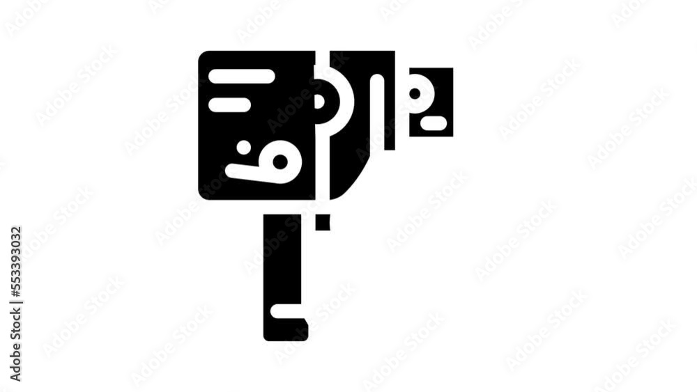 photo camera retro gadget glyph icon animation photo camera retro gadget glyph icon animation