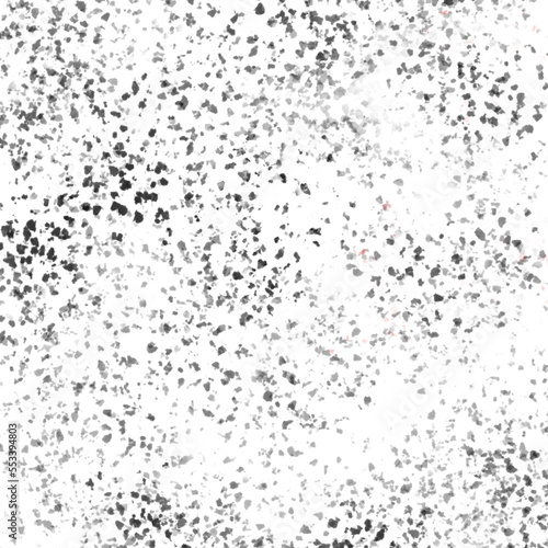 Scratched and Cracked Grunge Urban Background Texture Vector. Dust Overlay Distress Grainy Grungy Effect. Distressed Backdrop Vector Illustration. Isolated Black on White Background 
