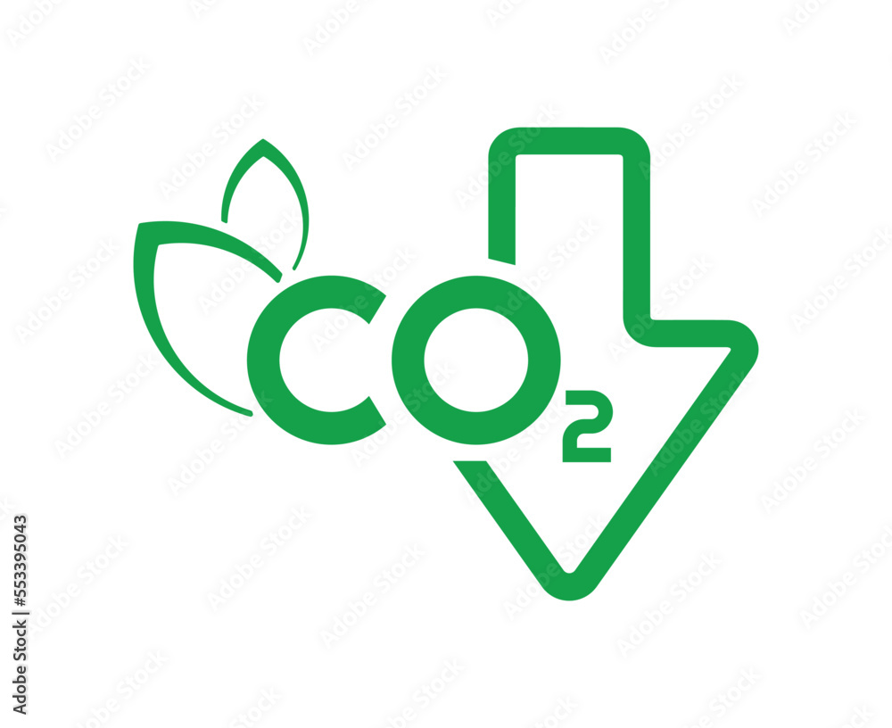 reducing CO2 emissions to stop climate change. green energy background reducing CO2 emissions to stop climate change. green energy background