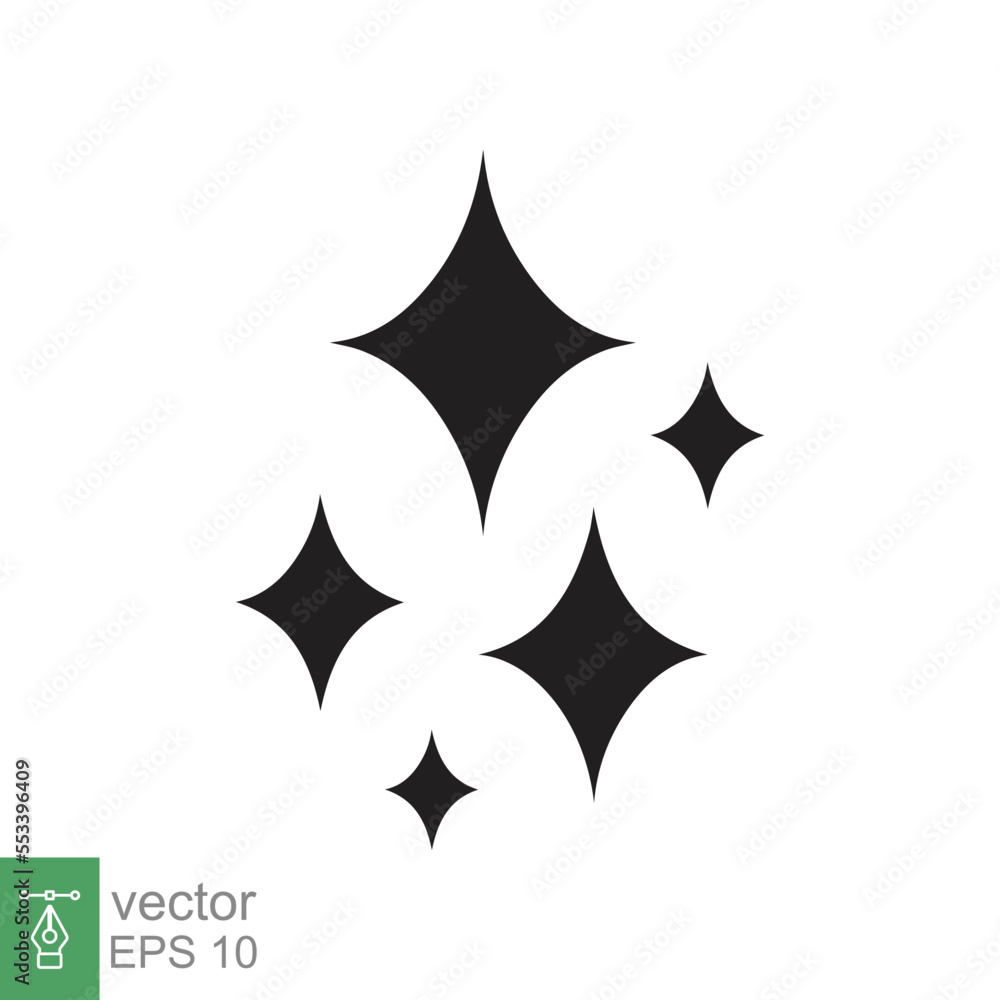 Shine, clean star icon. simple flat icon. Fresh, sparkle, bright, twinkle, shiny, glow, spark, celebration element. Vector illustration isolated on white background. EPS 10. Shine, clean star icon. simple flat icon. Fresh, sparkle, bright, twinkle, shiny, glow, spark, celebration element. Vector illustration isolated on white background. EPS 10.