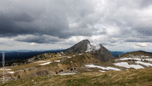 Mountain landscape, Grand Veymont, South Vercors, France
