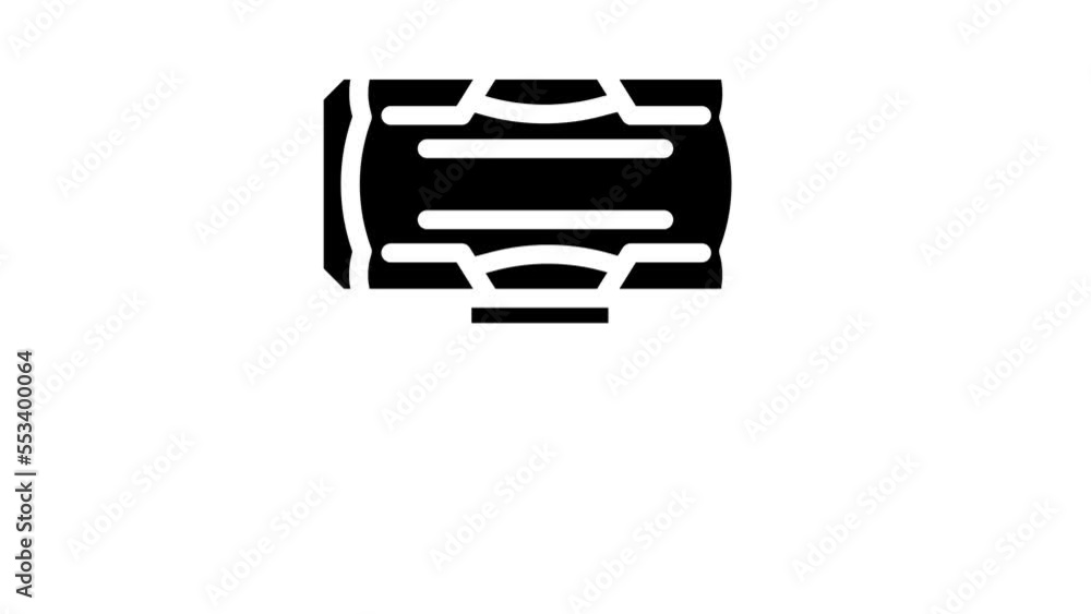 sledge hammer glyph icon animation sledge hammer glyph icon animation