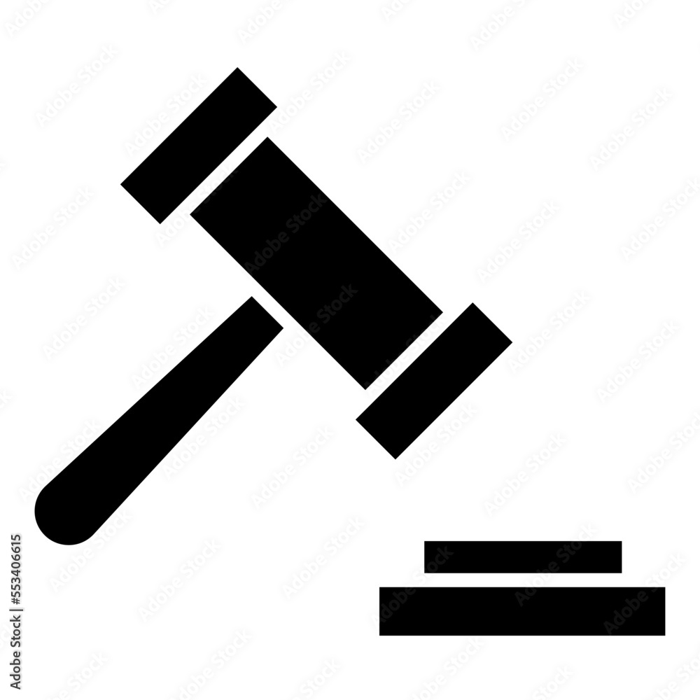 hammer law icon hammer law icon