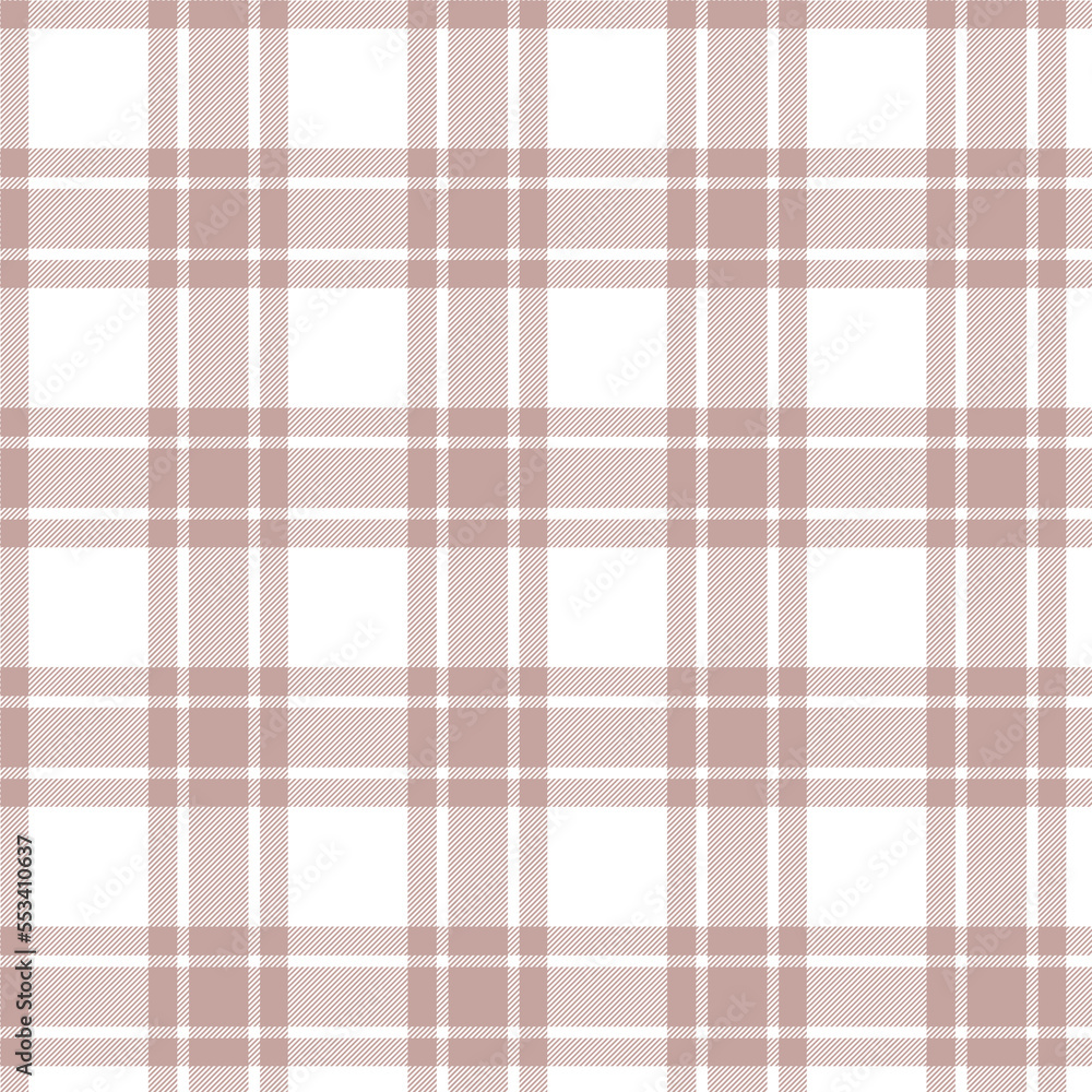 pale pink and white plaid seamless vector pattern with twill weave pale pink and white plaid seamless vector pattern with twill weave
