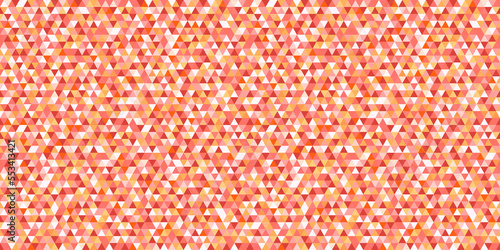Colorful tile pattern with triangles. Seamless abstract texture. Triangle multicolored background. Geometric wallpaper with stripes. Print for flyers, banners and textiles. Doodle for design