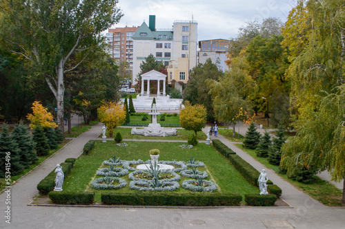  The city of Rostov-on-Don in autumn